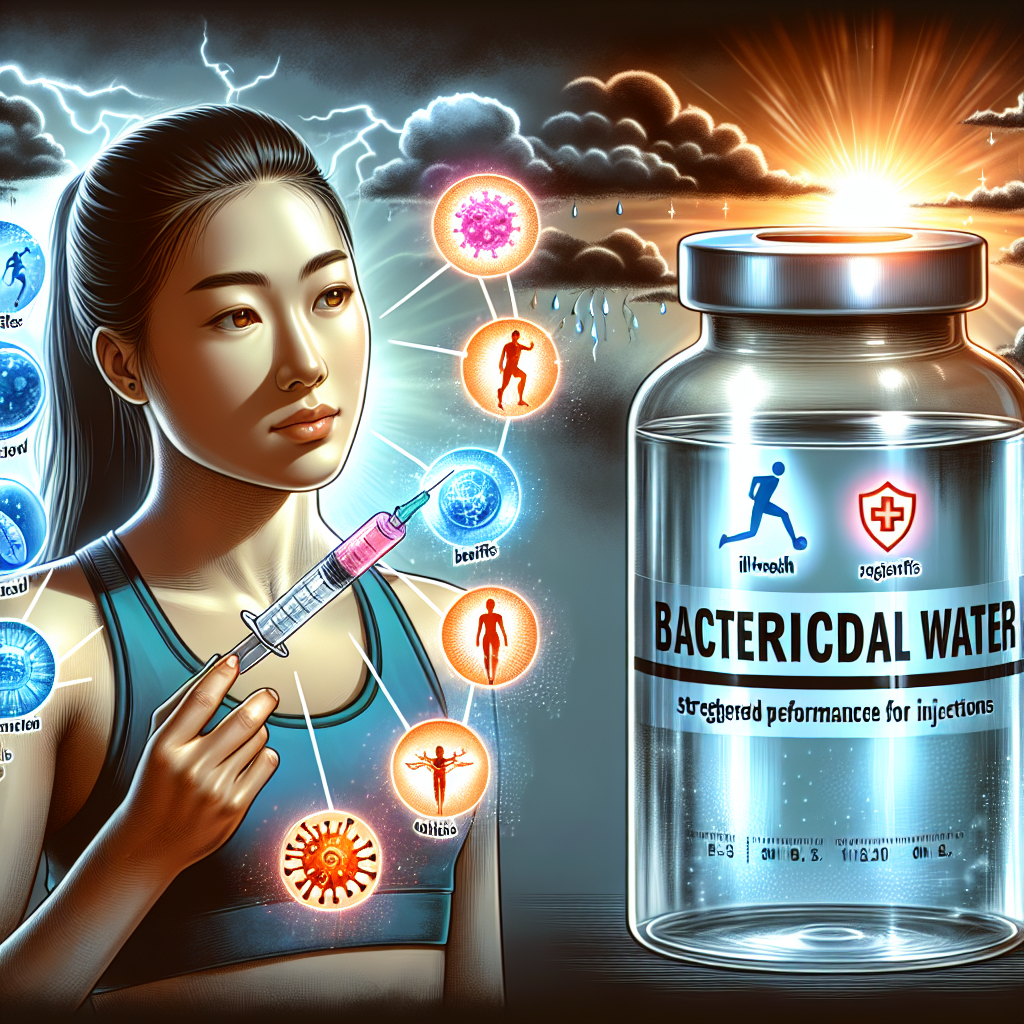 Acqua battericida per iniezioni: benefici e rischi per gli sportivi